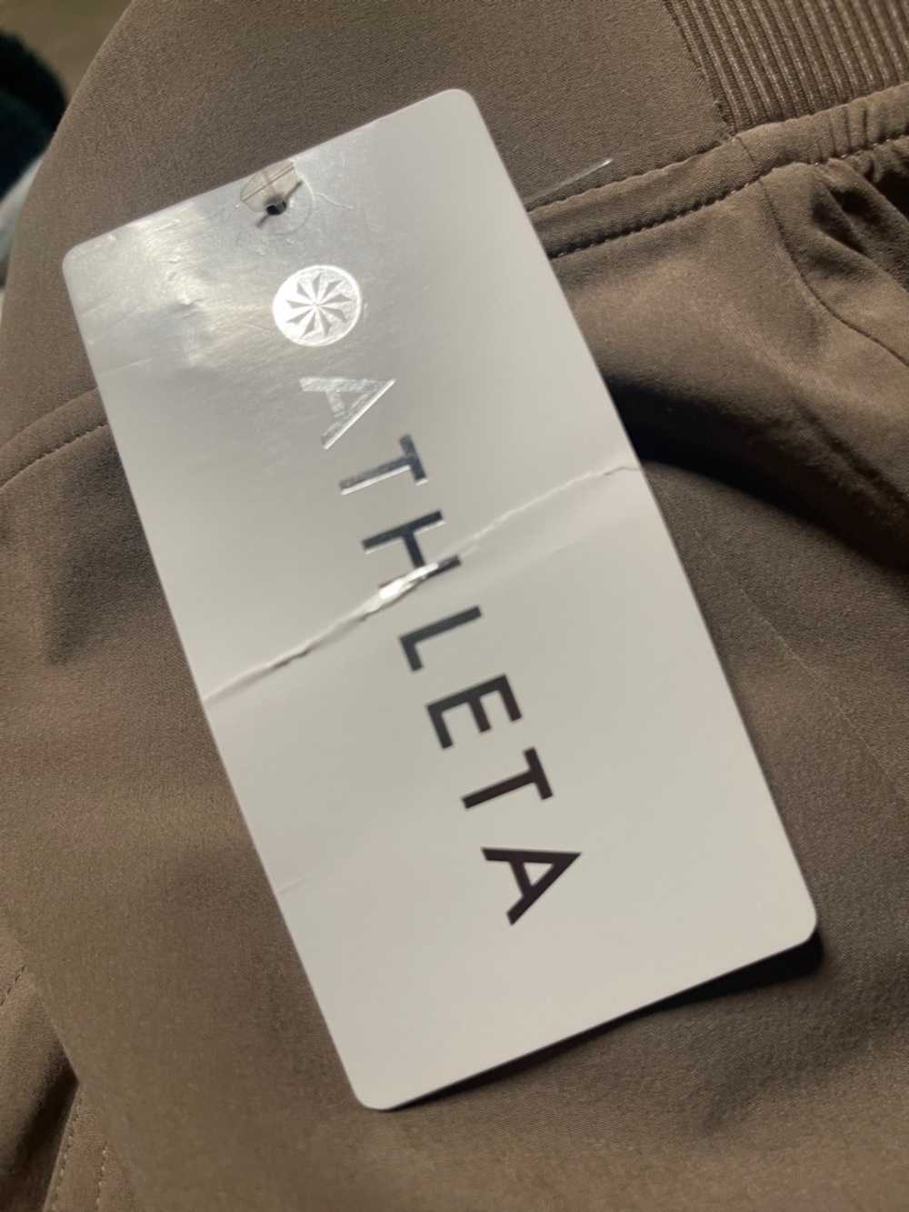 Athleta Taupe Cropped Cargo Joggers - Picture 9 of 9
